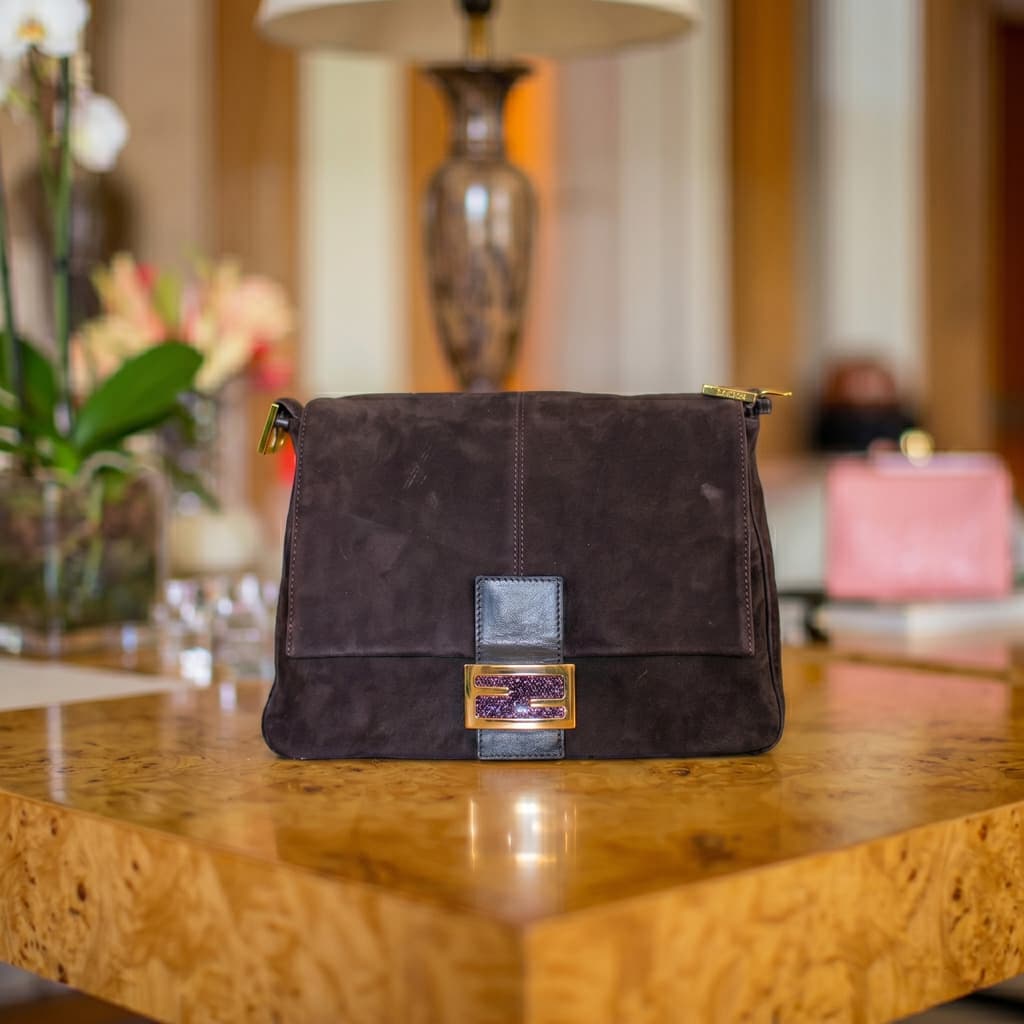 Fendi Mamma Baguette before restoration