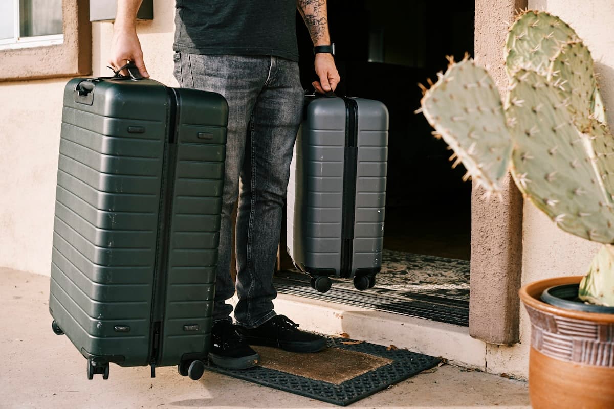 Luggage & Trolleys restored by De Leather Craft