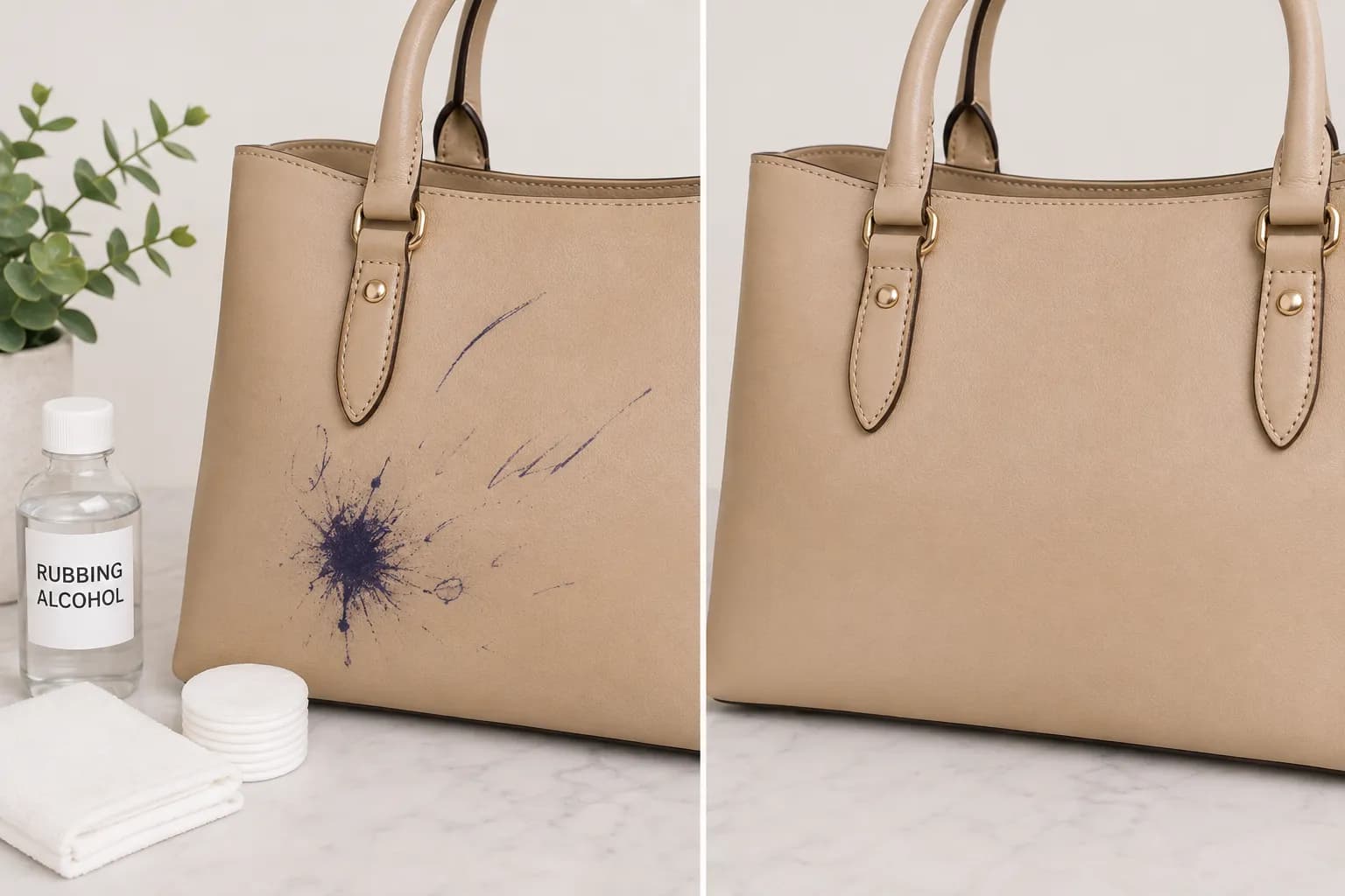 How to Remove Ink Stains from a Leather Bag