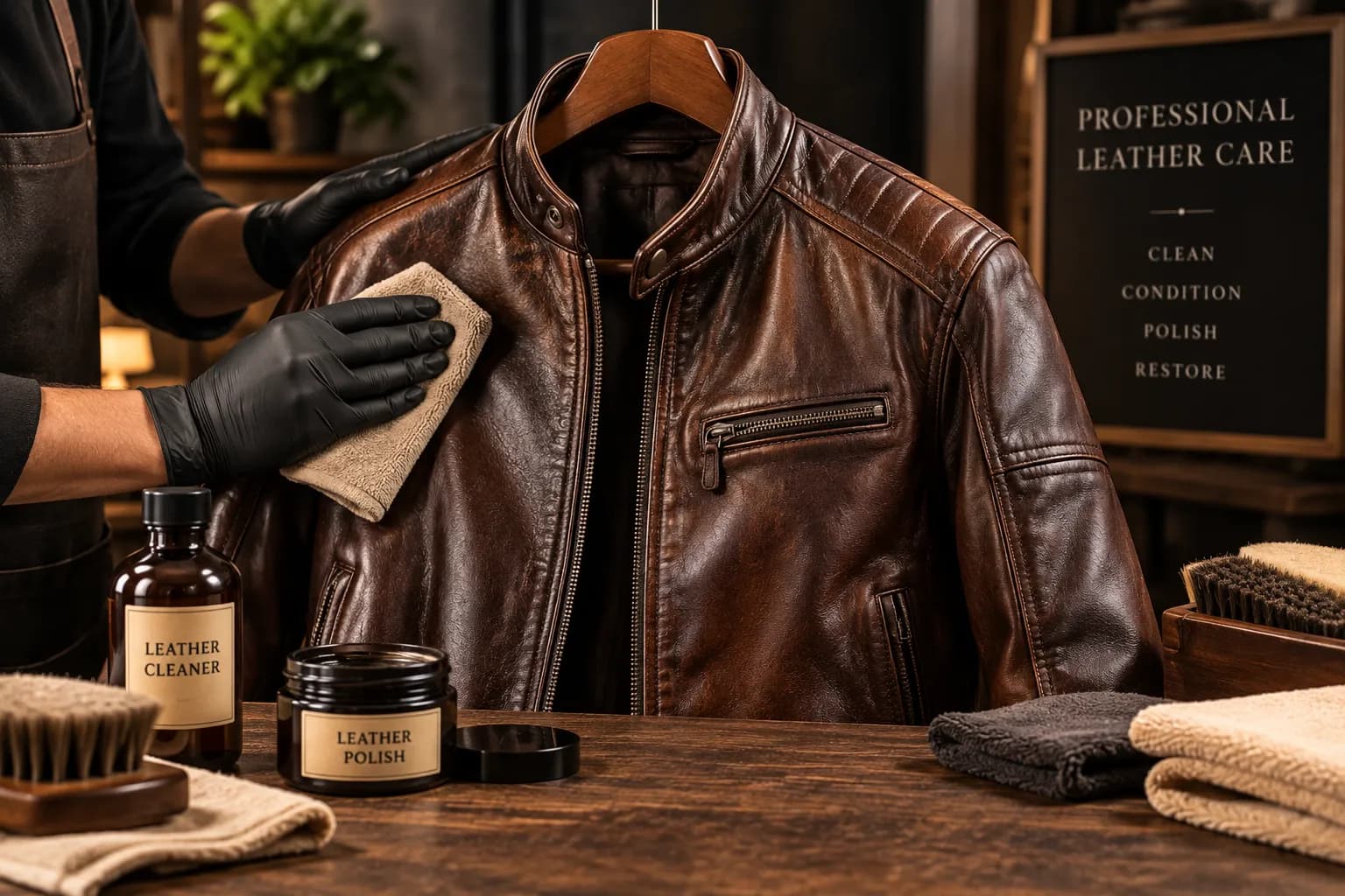 Jacket Cleaning & Polishing: How Professionals Restore the Shine