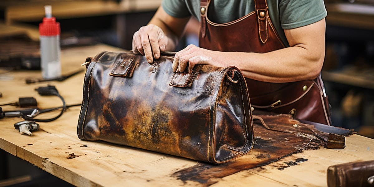 How To Clean A Leather Purse Stain?