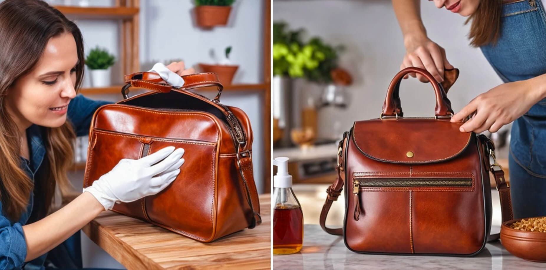 How to take care of leather bags?