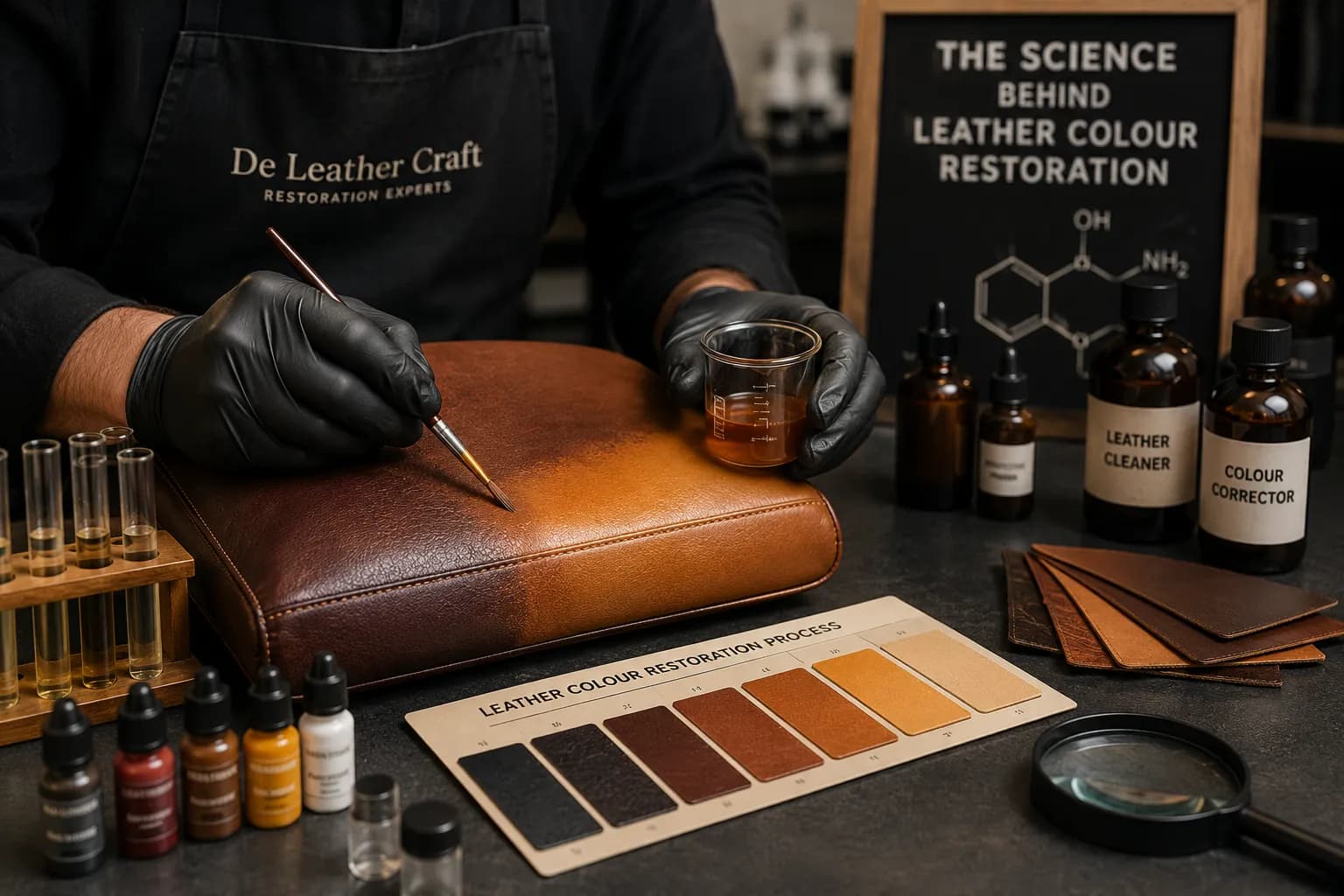 The Science Behind Leather Colour Restoration