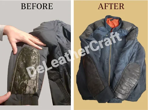 Jacket repair Kolkata — before and after restoration