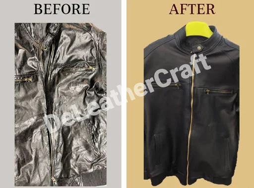 Jacket repair Kolkata — before and after restoration