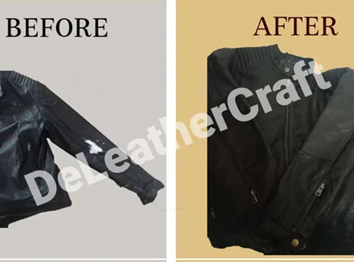 Jacket repair Kolkata — before and after restoration
