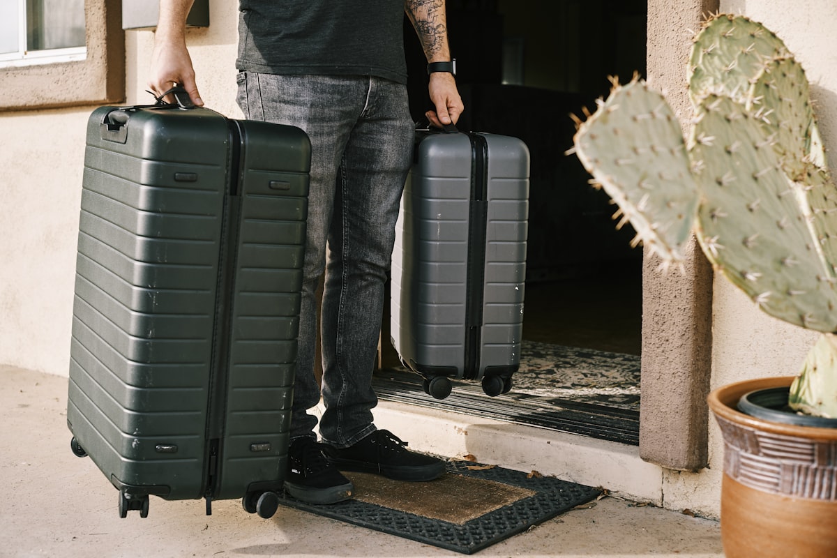 Luggage & Trolleys restored by De Leather Craft